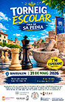Torneig escolar fira de sa pedra 2026