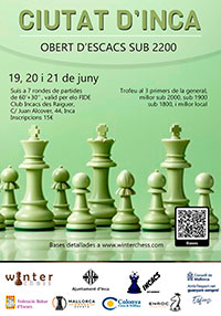 I Obert Escacs Ciutat d�Inca